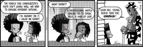 The Boondocks on Monday July 4, 2011 Comic Strip