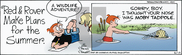 Red and Rover on Friday June 13, 2025 Comic Strip