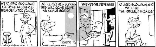 Arlo and Janis on Wednesday November 18, 1998 Comic Strip
