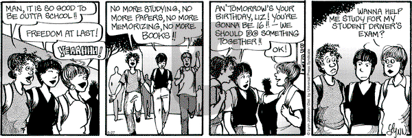 For Better or For Worse on Friday June 27, 1997 Comic Strip
