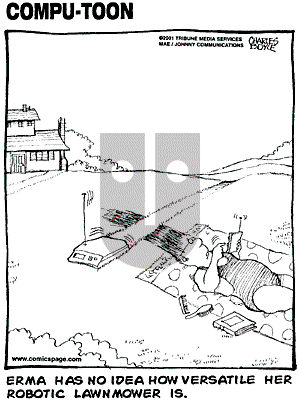Compu-toon on Monday June 4, 2001 Comic Strip