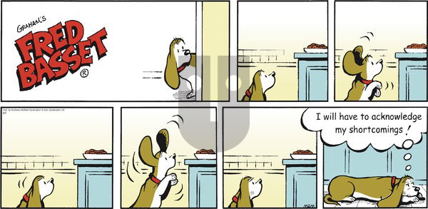 Fred Basset on Sunday March 7, 2021 Comic Strip