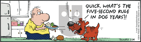 Frank and Ernest on Tuesday January 14, 2014 Comic Strip