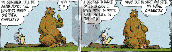 The Grizzwells on Thursday September 17, 2015 Comic Strip