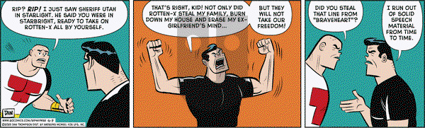 Rip Haywire on Monday April 7, 2025 Comic Strip