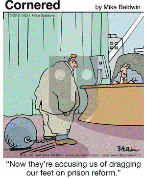 Cornered on Monday March 22, 2021 Comic Strip