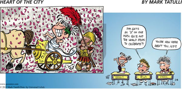Heart of the City on Sunday February 8, 2015 Comic Strip