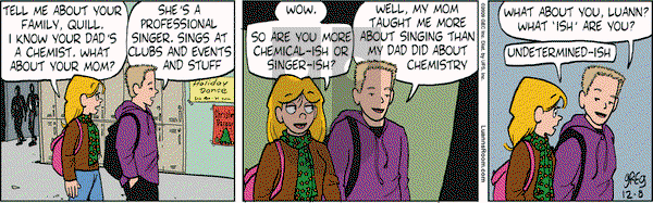 Luann on Tuesday December 8, 2009 Comic Strip