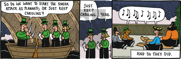 Overboard on Saturday December 22, 2018 Comic Strip