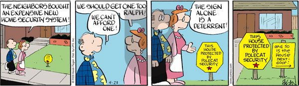 Drabble on Thursday April 23, 2009 Comic Strip