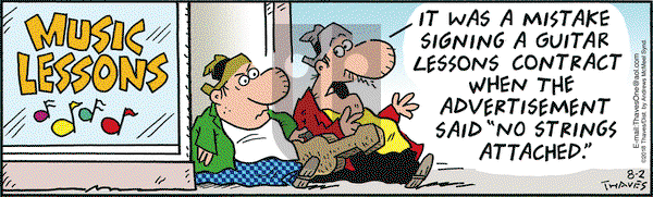 Frank and Ernest on Thursday August 2, 2018 Comic Strip