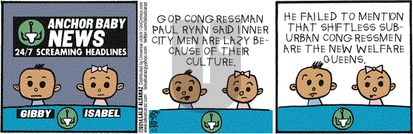 La Cucaracha on Thursday April 3, 2014 Comic Strip