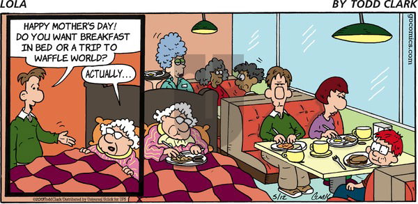 Lola - Sunday May 12, 2013 Comic Strip