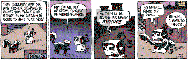 Pooch Cafe on Wednesday March 14, 2007 Comic Strip