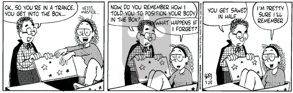 Luann on Tuesday March 28, 2000 Comic Strip
