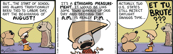 DeFlocked on Monday July 29, 2013 Comic Strip