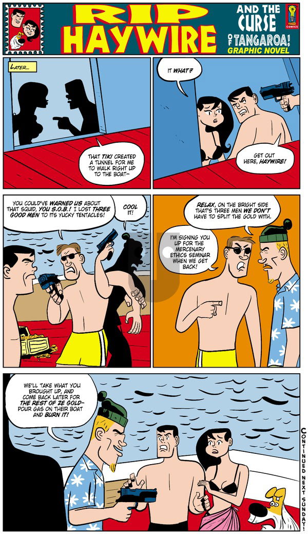 Rip Haywire on Sunday October 12, 2014 Comic Strip