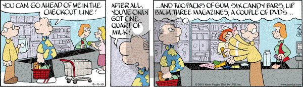 Drabble on Saturday October 9, 2010 Comic Strip