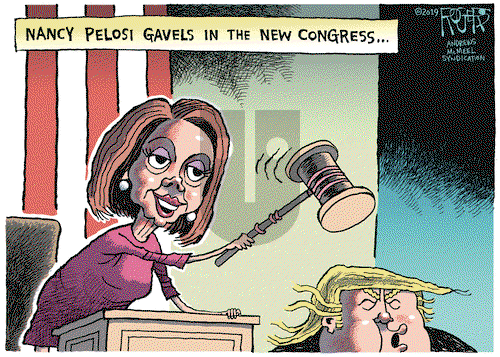 Rob Rogers on Friday January 4, 2019 Comic Strip
