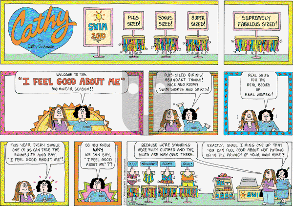 Cathy Classics - Sunday May 23, 2010 Comic Strip