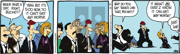 The Buckets on Monday January 13, 2014 Comic Strip