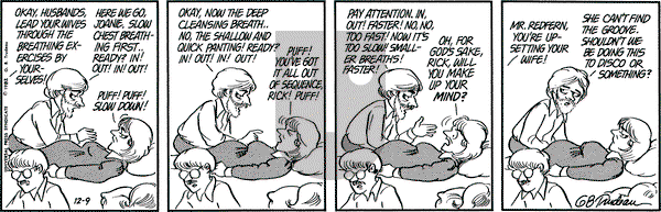 Doonesbury on Thursday December 9, 1982 Comic Strip