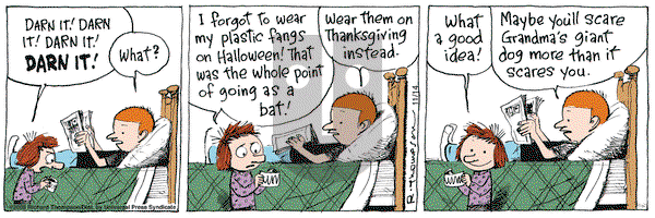 Cul de Sac on Friday November 14, 2008 Comic Strip