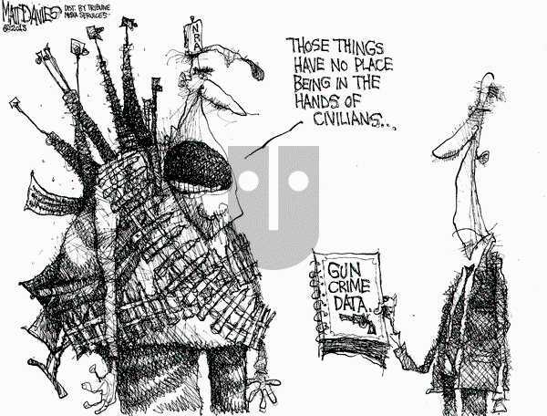 Matt Davies on Wednesday January 30, 2013 Comic Strip
