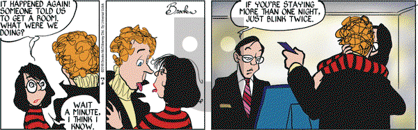 9 Chickweed Lane on Saturday April 2, 2016 Comic Strip