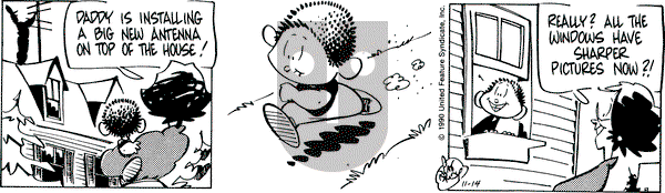 Rose is Rose - Wednesday November 14, 1990 Comic Strip