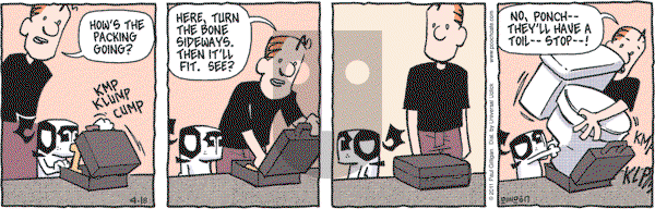 Pooch Cafe on Monday April 18, 2011 Comic Strip