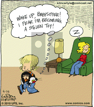 Kit 'N' Carlyle on Thursday April 22, 2010 Comic Strip