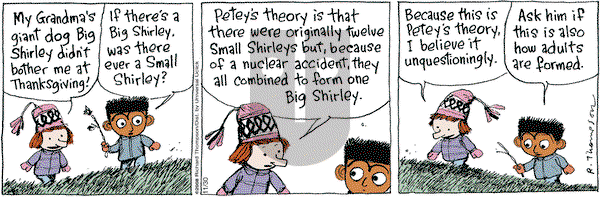 Cul de Sac on Saturday November 30, 2013 Comic Strip