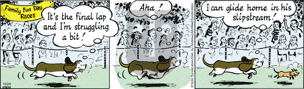Fred Basset on Saturday October 28, 2017 Comic Strip