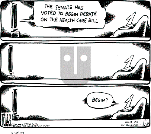 Tom Toles - Tuesday November 24, 2009 Comic Strip