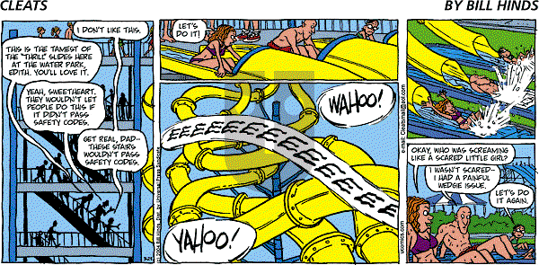 Cleats - Sunday July 25, 2004 Comic Strip