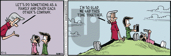 Grand Avenue on Saturday October 6, 2018 Comic Strip