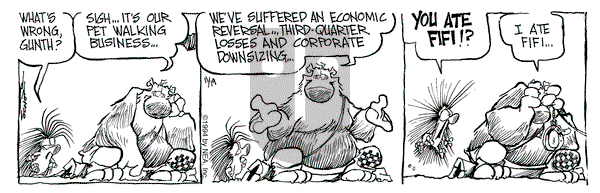 The Grizzwells on Saturday November 19, 1994 Comic Strip