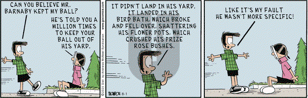 Grand Avenue on Friday August 1, 2025 Comic Strip