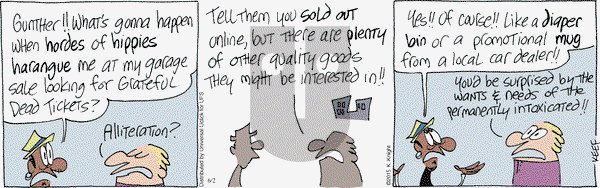 The Knight Life on Tuesday June 2, 2015 Comic Strip