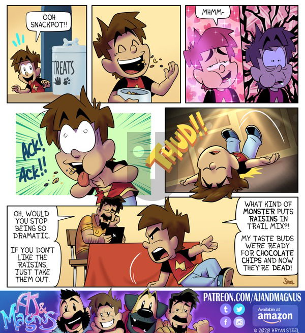 AJ and Magnus on Sunday March 1, 2020 Comic Strip