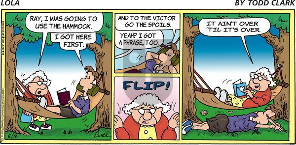 Lola on Sunday June 10, 2012 Comic Strip