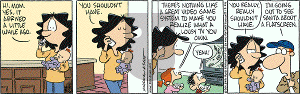 Baby Blues on Saturday December 24, 2011 Comic Strip