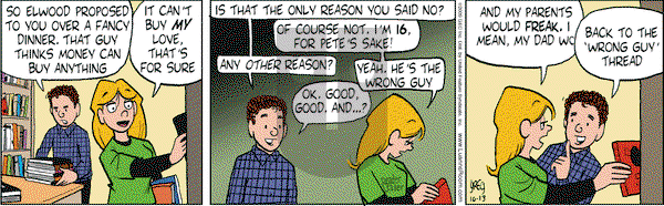 Luann on Tuesday October 13, 2009 Comic Strip