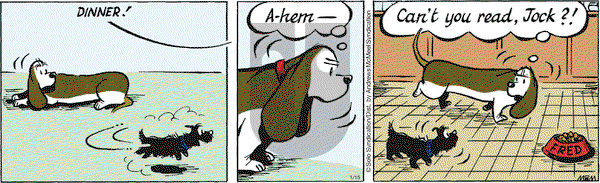 Fred Basset on Friday January 15, 2021 Comic Strip