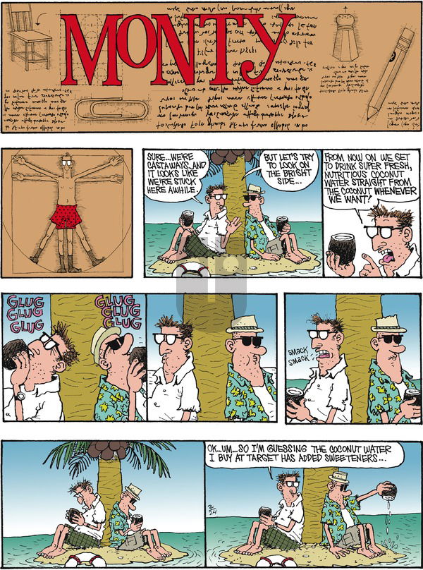 Monty on Sunday February 24, 2019 Comic Strip