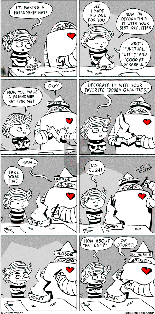 Robbie and Bobby - Tuesday November 30, 2021 Comic Strip