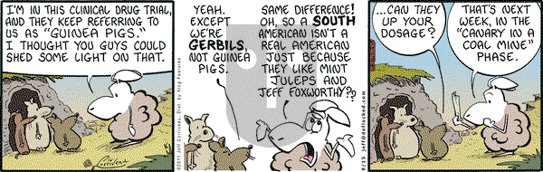 DeFlocked on Thursday September 15, 2011 Comic Strip