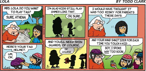 Lola on Sunday August 17, 2014 Comic Strip