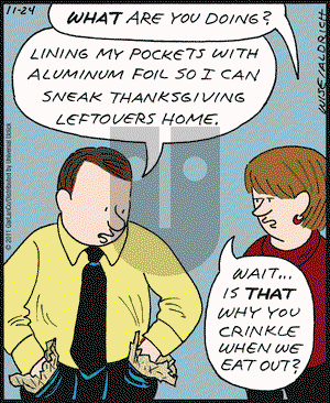 Real Life Adventures on Thursday November 24, 2011 Comic Strip
